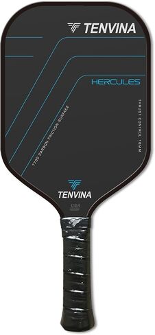 Pickleball Paddles, Multi-Layer Textured Carbon Fiber Pickleball Paddle, Pickle Ball Paddle with Comfort Artificial Leather Grip, Increased Power and Excellent Spin, USAPA Approved Pickleball Racket in Saudi Arabia