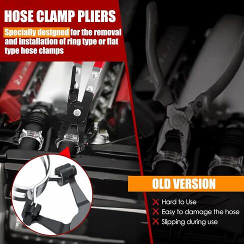 كماشة موصل كهربائي كماشة خط الوقود 6 قطع، مزيل خرطوم، كماشة مشبك خرطوم مسطح، فاصل موصل كهربائي، كماشة إزالة خرطوم، كماشة سلك توصيل الشرارة، مشبك مشبك أنبوب خرطوم، قطع كماشة in Kuwait