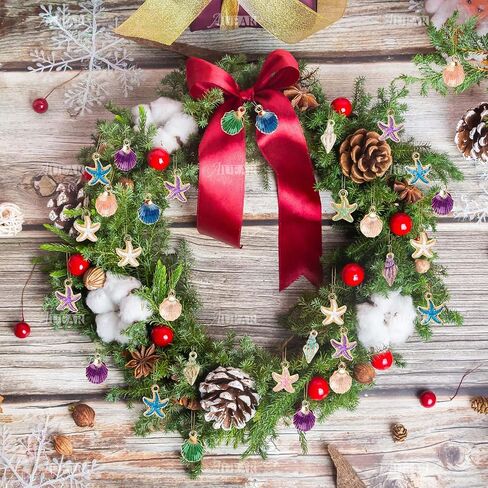 AUEAR, Ocean Starfish Conch Seashell Enamel Charms Pendants for DIY Jewelry Making in Kuwait