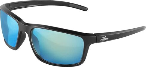 Bullhead Safety Eyewear BH2766AF Pompano، إطار/هيكل أسود غير لامع، عدسات مضادة للضباب للاستخدام الداخلي/الخارجي، قطعة أنف سوداء من المطاط اللدن حراريًا وأطراف معبد in Saudi Arabia