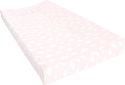 Hudson Baby Unisex Baby Changing Pad Cover, Construction, One Size in Kuwait