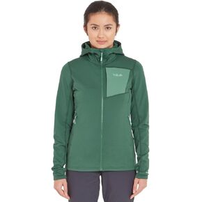 Rab Women's Superflux Hoody Lightweight Fleece Jacket for Hiking & Climbing