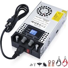 AC to DC Converter 60V DC Power Supply Adjustable 0-60V 0-10A SMPS Max 600W Switching Power Supply for Led Strip, Motor Pump, CCTV, 3D Printer, Lab Computer