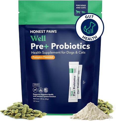 Probiotics for Dogs, Digestive Health Powder with Prebiotic, Chicken, 30ct in Saudi Arabia