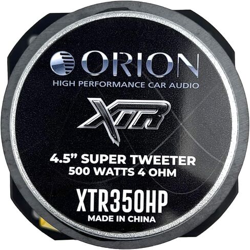Orion XTR Series XTW250FD مكبر صوت كبير بمحرك كبير مقاس 4.5 بوصة | غشاء من الألومنيوم، ملف صوتي 1 بوصة، 80 وات RMS، 320 وات كحد أقصى، كروس مدمج - أداء عالٍ، مكبر صوت احترافي للسيارة (مفرد) in Saudi Arabia