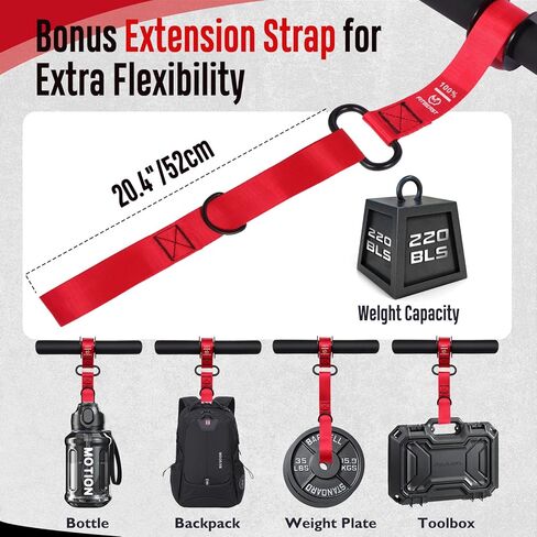 FitBeast Forearm Strengthener & Wrist Roller with Thickened Handle, Forearm Exerciser with Adjustable Nylon Strap, 220lbs Capacity - Ideal for Wrist, Forearm, Grip, and Arm Workouts, Grip Strength Trainer in Saudi Arabia
