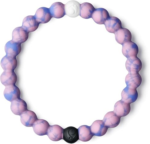 Lokai Silicone Beaded Bracelets for Women & Men, Mako Shark (Extra Large) - Stylish Jewelry Fashion Bead Bracelet with Black & White Beads - Ring Bangle Slide-On Style Over Wrist for Comfortable Fit in Saudi Arabia