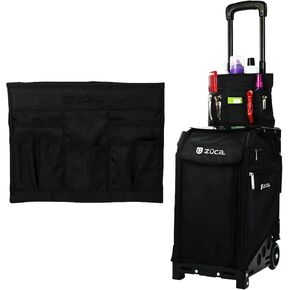 ZUCA Beauty Caddy with Built-in Seat Cushion (Black)