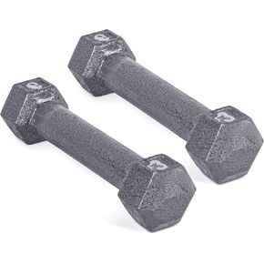 CAP Barbell Cast Iron Hex Dumbbell, Pair, 20 lb