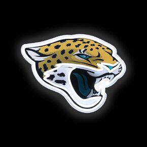 FOCO Carolina Panthers NFL Team Logo LED Neon Light Up Sign