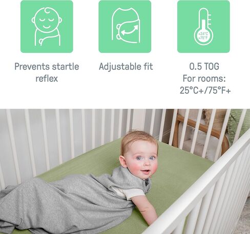 SwaddleMe by Ingenuity Swaddle, Compression Pod, & Sleep Sack Set, Gift Set, 0-3 Months, 3-Pack - Baby Elephant in Kuwait