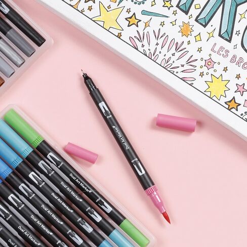 Incraftables Outline Glitter Markers (12 Colors). Shimmer Double Line Pens. Self Metallic Outline Markers Set for Kids & Adults. Super Squiggle Metallic Marker Pens for Crafts, Greeting Card & Drawing in Kuwait