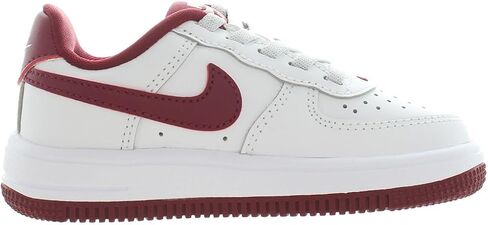 Nike Force 1 Low EasyOn Little Kids' Shoes (FN0237-105, White/Team Red) in Saudi Arabia