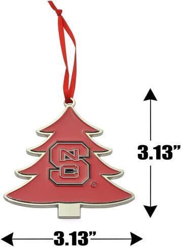 Villanova Wildcats Tree Shaped Metal Christmas Ornament in Saudi Arabia