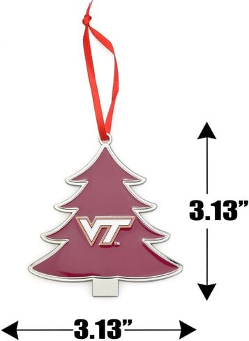 Villanova Wildcats Tree Shaped Metal Christmas Ornament in Saudi Arabia