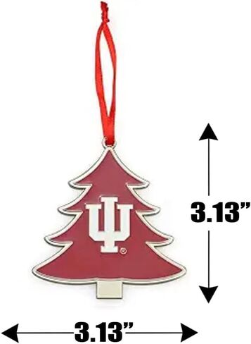 Villanova Wildcats Tree Shaped Metal Christmas Ornament in Saudi Arabia
