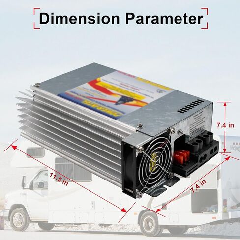 Dynamic PD9200 Series Power-Intel RV Converter/Battery Chargers for rv,Camper,caravans,120v to 12v Power Converter (PD9270) in Saudi Arabia
