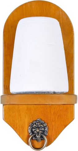 Wall Mount Pool Table Cone Chalk Holder "Choose Mahogany, Black or Oak" in Saudi Arabia