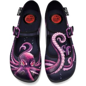 Hot Chocolate Design Chocolaticas Fox 2 Women's Mary Jane Flat Multicoloured HCD 38