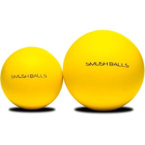 SMUSH BALLS Smushballs The Ultimate Anywhere Batting Practice Baseball (Yellow Softball, 6)