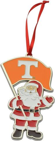 Michigan Wolverines Santa Metal Christmas Ornament in Saudi Arabia