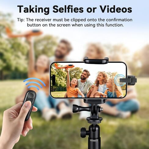 RF Remote Control Page Turner for Kindle Reading Ipad iPhone Android Tablets Surface Comics, Wireless Camera Video Recording Remote Controller, with Reading Light in Saudi Arabia
