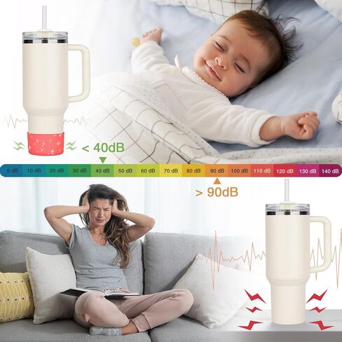 قطعتان لحذاء ستانلي، سيليكون لحذاء كأس ستانلي 20-40 أونصة وحذاء قارورة مائية 12-24 أونصة لامع لملحقات كأس ستانلي ملحقات بهلوان للواقي السفلي من ستانلي، شفاف in Kuwait