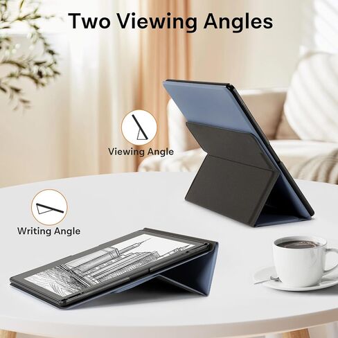 CoBak Case for Kindle Scribe - All New PU Leather Cover with Auto Sleep Wake Feature for Kindle Scribe 10.2" 2022 Released with Pen Holder in Saudi Arabia
