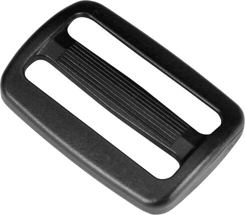 Strapworks Black Plastic Tri-Glide Slide – for Bag Straps, Rifle Slings, Dog Collars – 1.5 Inch, 25 Pack in Kuwait