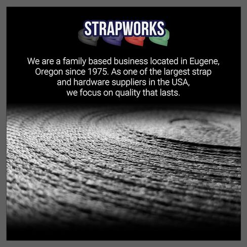 Strapworks Black Plastic Tri-Glide Slide – for Bag Straps, Rifle Slings, Dog Collars – 1.5 Inch, 25 Pack in Kuwait