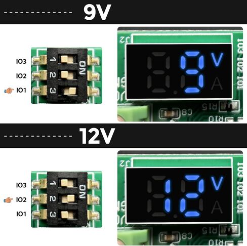 innomaker 4Pcs Type-C QC AFC PD2.0 PD3.0 to DC Fast Charge Decoy Trigger Polling Detector USB-PD Notebook Power Supply Change Board with LED Support 5V/9V/12V/15V/20V Fixed Voltage Output in Kuwait