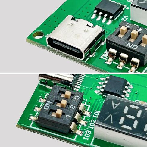 innomaker 4Pcs Type-C QC AFC PD2.0 PD3.0 to DC Fast Charge Decoy Trigger Polling Detector USB-PD Notebook Power Supply Change Board with LED Support 5V/9V/12V/15V/20V Fixed Voltage Output in Kuwait