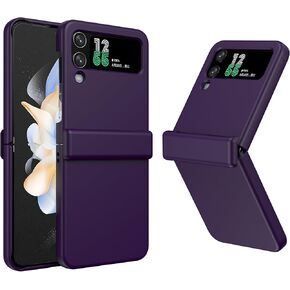 Designed for Galaxy Z Flip 3 Case Magnetic with Hinge Protection & Kickstand [Compatible with MagSafe],Samsung Flip 3 Case Clear Protective Phone Cover for Z Flip 3 5 G (Clear) in Kuwait