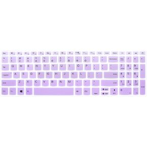 Silicone Keyboard Cover for Lenovo 2020 2019 IdeaPad 15.6" 17.3" 320 330 330s 340s 520 S540 720s 130 S145 L340 S340 V330 V130 |ThinkBook 15 | Ideapad 3 15 15.6" 17.3" Protector Skin,Rainbow Font