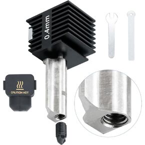 8pcs 0.2+0.4+0.6+0.8mm for Bambu Nozzles,Upgrade 500℃ High Temperature Wear-Ristant Removable Hardened Steel Nozzle for Bambu Lab A1Mini 3D Printer Hotend