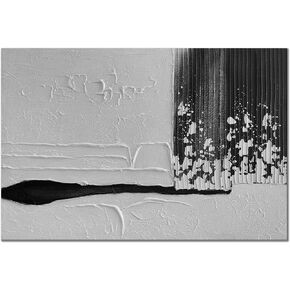 Slyart كبير الشمال الأخضر والأبيض مجردة جدار الفن العمودي الأخضر 3D نسيج اللوحة الأخضر الأبيض اللوحة الحديثة غرفة المعيشة لوحات زيتية الفن البسيط