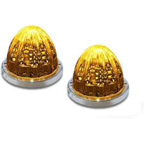 RoadWorks | White/Red Watermelon HERO Lights | 2 Pack | HEROWRCWM-2