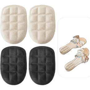3 Pairs Heel Pads for Shoes, Heel Cushions for Heel Pain Relief, Heel Cups,Heel Spur Relief Products,Heel Lifts for Women,Provide Support and Cushioning for Men & Women(Skin Colour Black Clear)