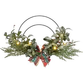 Hydrangeas Spring Wreath for Front Door, 16-18 Inch Summer Green Door Wreath with White Peony Flower Wreath for Farmhouse Home Holiday Wedding Party Wall Window Indoor Outdoor Decor