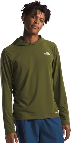 THE NORTH FACE Men's Adventure Sun Hoodie (Standard and Big Size), Clay Grey, Large in Saudi Arabia