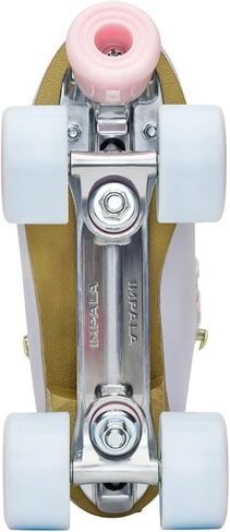 Impala Rollerskates Girl's Impala Quad Skate (Big Kid/Adult) Mimosa 10 (US Men's 8, Women's 10) M in Saudi Arabia