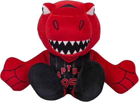 Bleacher Creatures Miami Heat Burnie 8 "NBA Mascot Kuricha يجلس القطيفة - تميمة ناعمة مستوحاة من تشيبي in Saudi Arabia