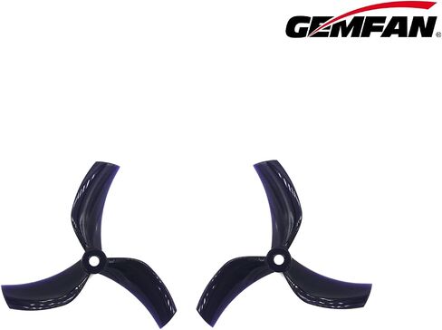 Gemfan D90 3-Blade Proppeller لـ 3.5 بوصة Cinewhoop Props 3 فتحات T-Mount لـ RC FPV Quadcopter Drone 16 قطعة 8CW 8CCW in Kuwait
