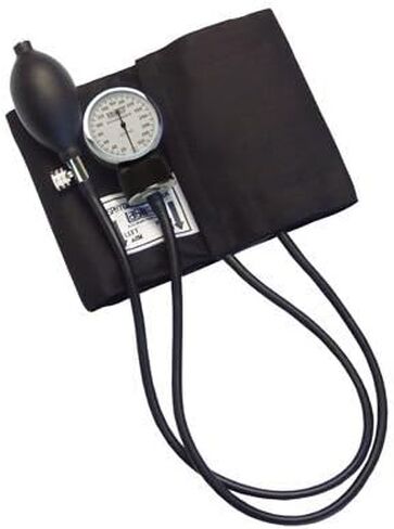 Graham-Field Labtron Patricia Sphygmomanometer - Manual Blood Pressure Monitor with XL Cuff - Black, 180X, Adult Large in Saudi Arabia
