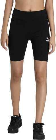 PUMA Women's Classics 7" Short Tights, Puma Black-SS24, XX-Large in Saudi Arabia