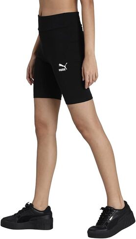 PUMA Women's Classics 7" Short Tights, Puma Black-SS24, XX-Large in Saudi Arabia