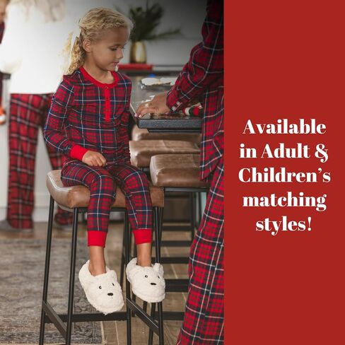 Dearfoams Unisex-Adult Matching Family Holiday Christmas Reindeer & Turkey Scuff Slipper in Saudi Arabia