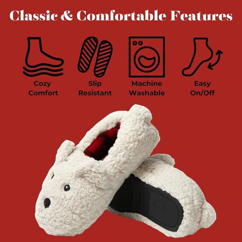 Dearfoams Unisex-Adult Matching Family Holiday Christmas Reindeer & Turkey Scuff Slipper in Saudi Arabia
