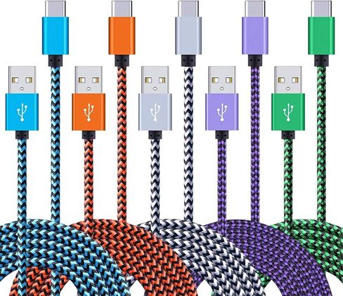 2.5ft Coiled Samsung Fast Charging Cable for Galaxy Z Fold 6 Flip 6, S24 S23 S22 S21+ Ultra S20 FE 5G S10e, A55 A35 A15 A54 A53 A14 A30 A03s, USB A to Type C Car Retractable Phone Charger Cord in Saudi Arabia