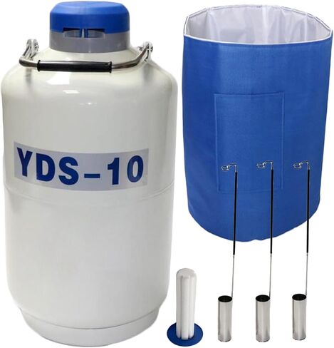 20L Liquid Nitrogen Container, Liquid Nitrogen Tank Dewar Cryogenic Container with Carry Bag in Saudi Arabia